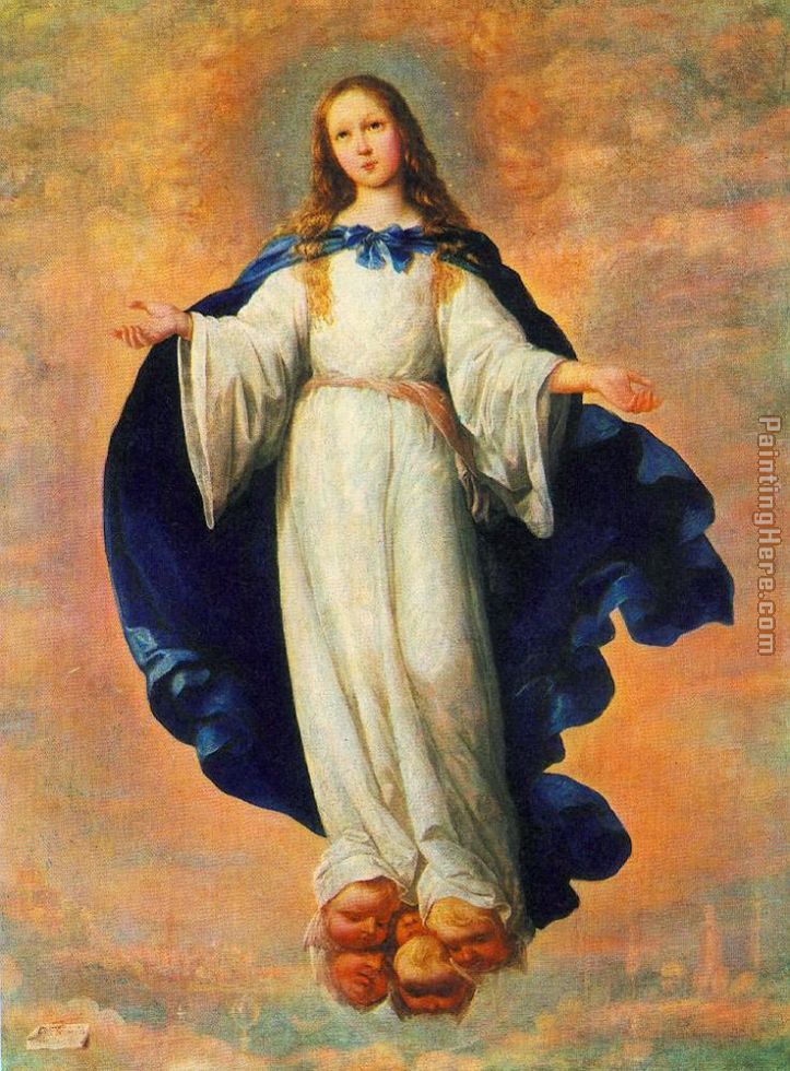 The Immaculate Conception2 painting - Francisco de Zurbaran The Immaculate Conception2 art painting